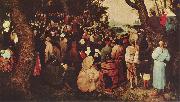 Pieter Bruegel the Elder Bubdigt des Johannes oil on canvas